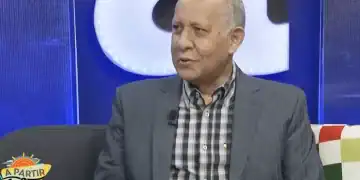 El analista social y político Bernardo Matías, conocido como El Hombre de los Viernes en el programa A Partir de Ahora de Acento TV,